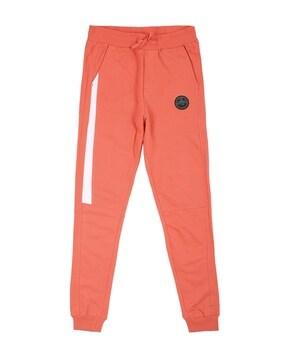 cotton joggers with insert pockets