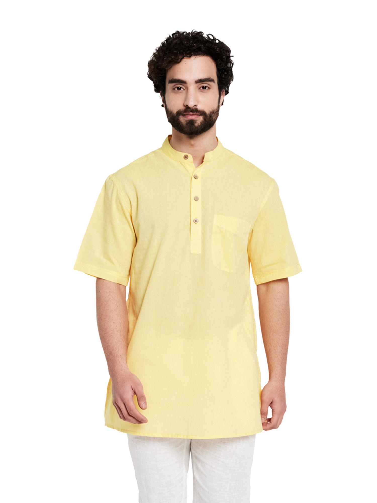 cotton nagari short kurta