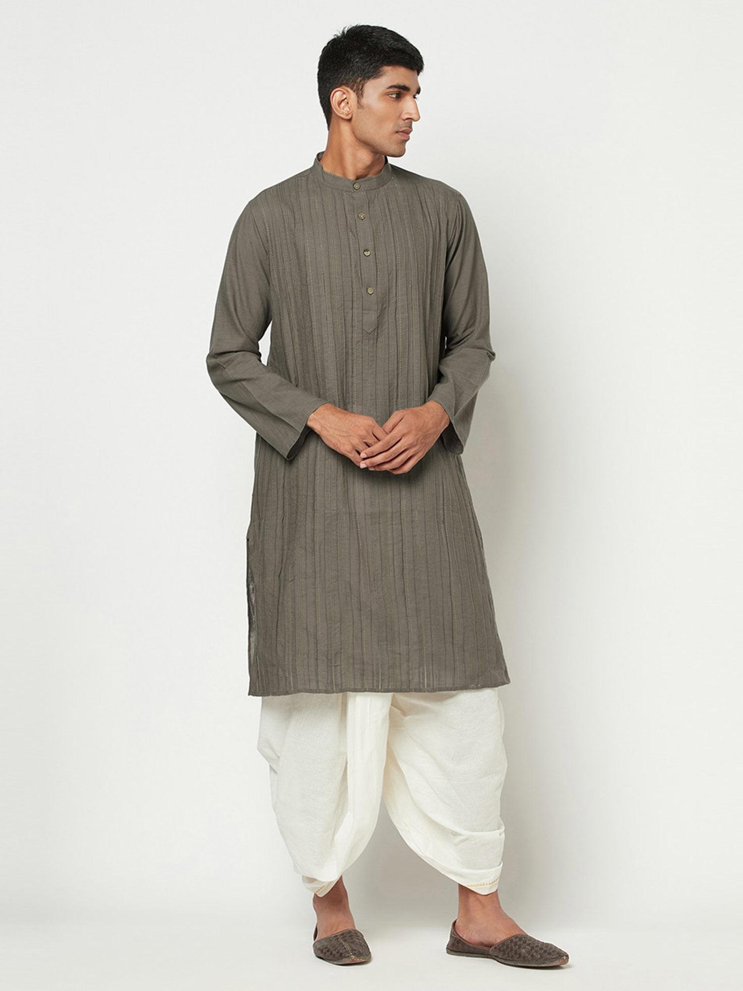 cotton nagari stitched long kurta