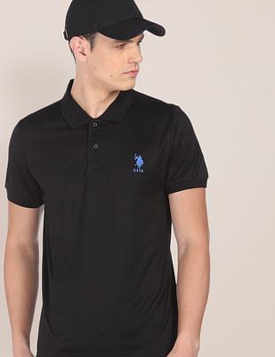 cotton pique polo shirt