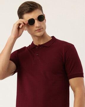 cotton pique polo t-shirt