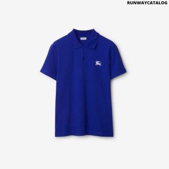 cotton polo shirtprice undefined colour: blue