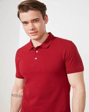 cotton polo t-shirt