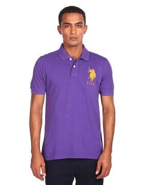 cotton polo t-shirt