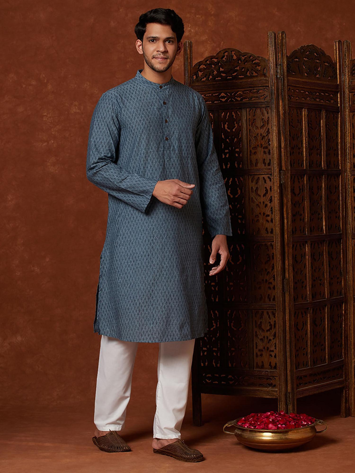 cotton printed long kurta