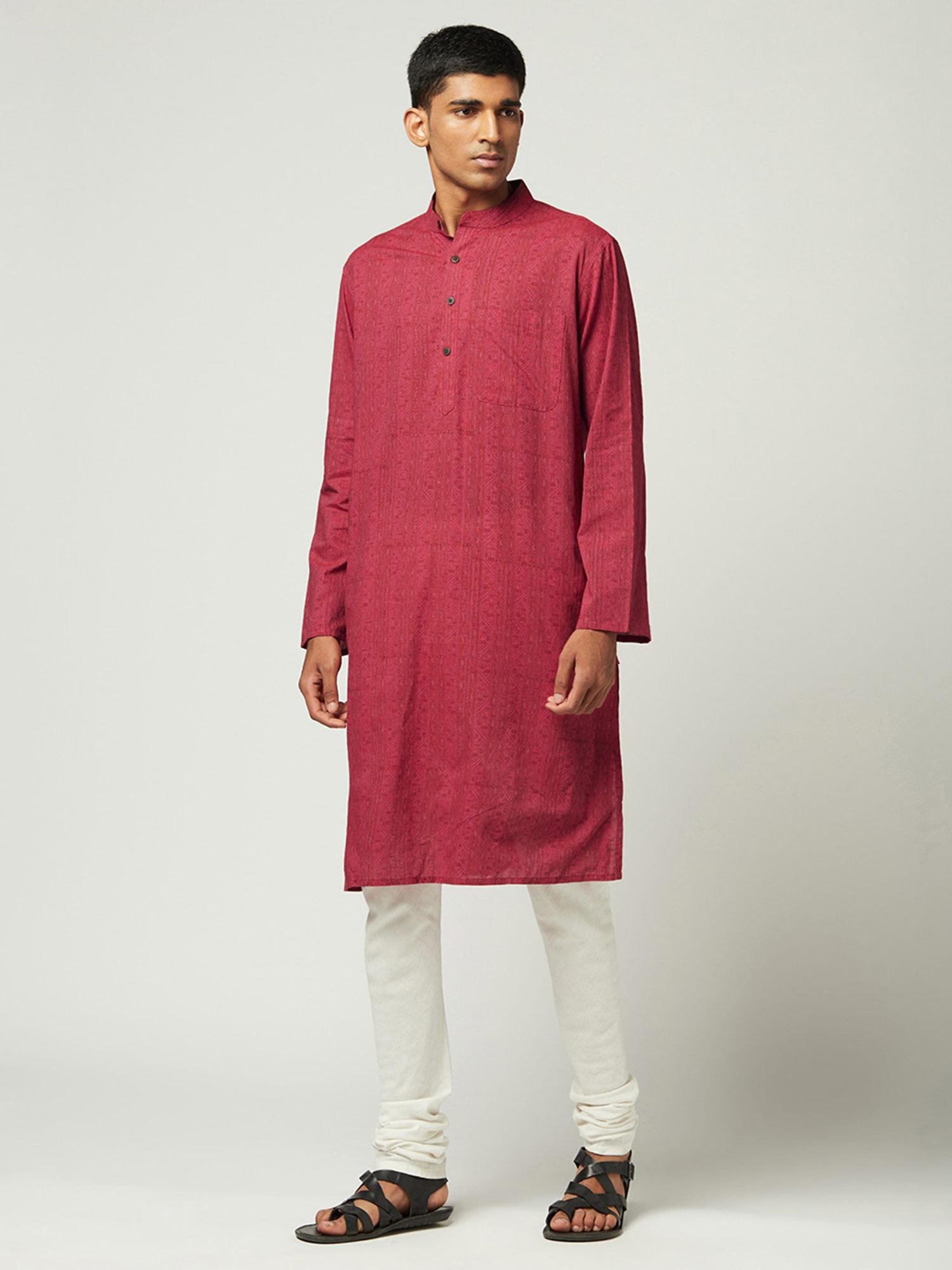 cotton printed long kurta