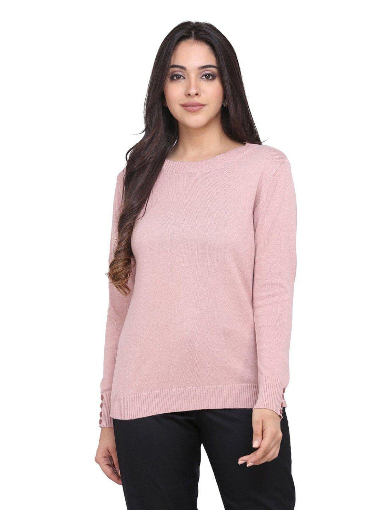 cotton pullover onion pink