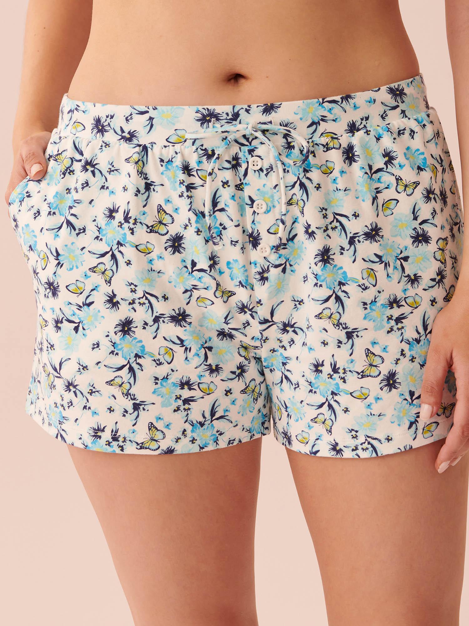 cotton pyjama shorts