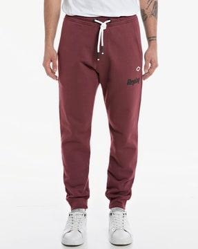 cotton regular fit joggers