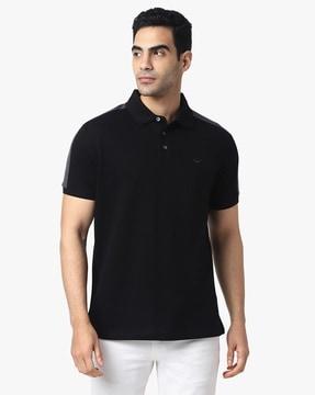 cotton regular fit polo t-shirt