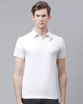cotton regular fit polo t-shirt