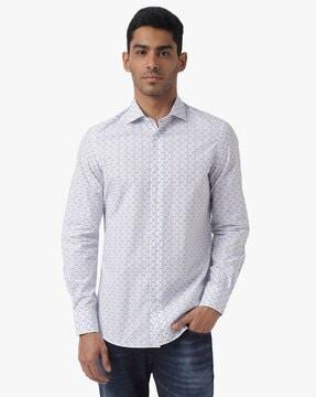 cotton regular fit shirt