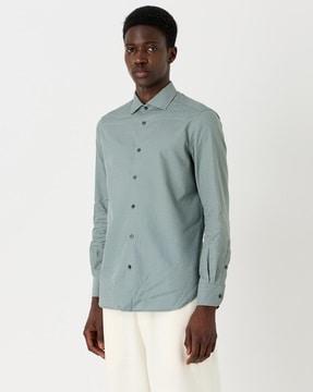 cotton regular fit shirt