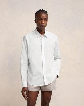 cotton regular fit shirt