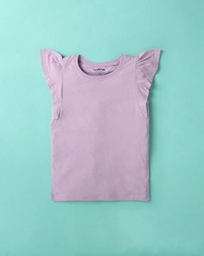 cotton round-neck t-shirt