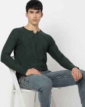 cotton round-neck t-shirt