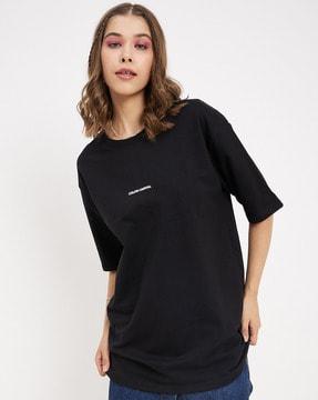 cotton round-neck t-shirt