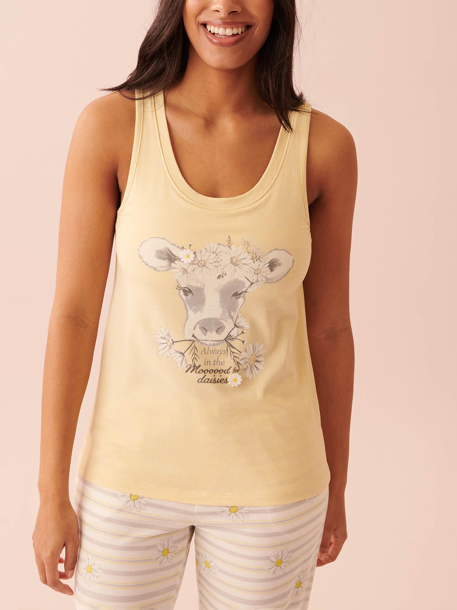 cotton scoop neck cami