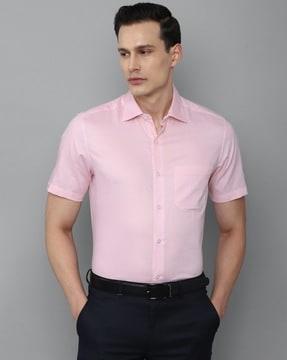 cotton shirt with patch pocket