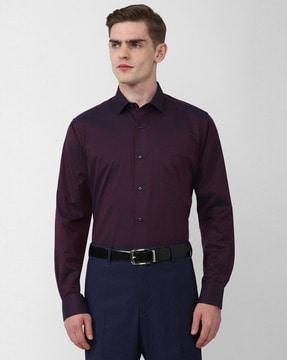 cotton shirt with patch pocket