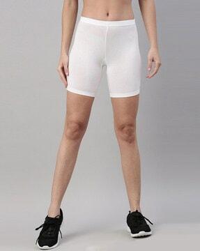 cotton shorts with elasticated waist