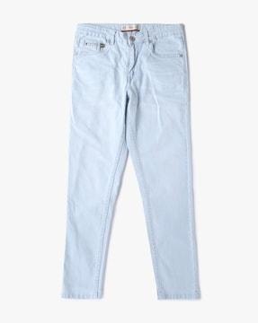 cotton slim fit jeans