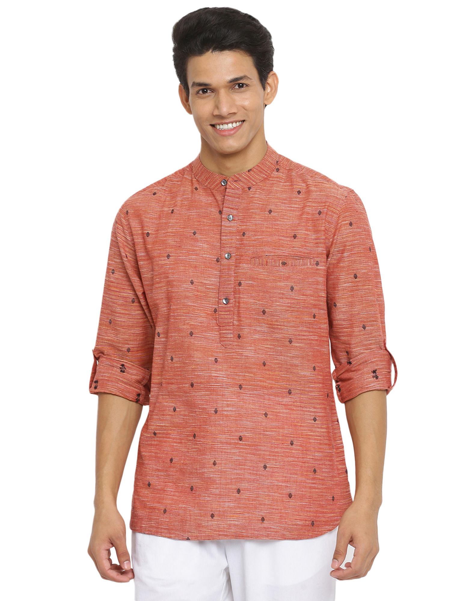 cotton slim fit kurta shirt