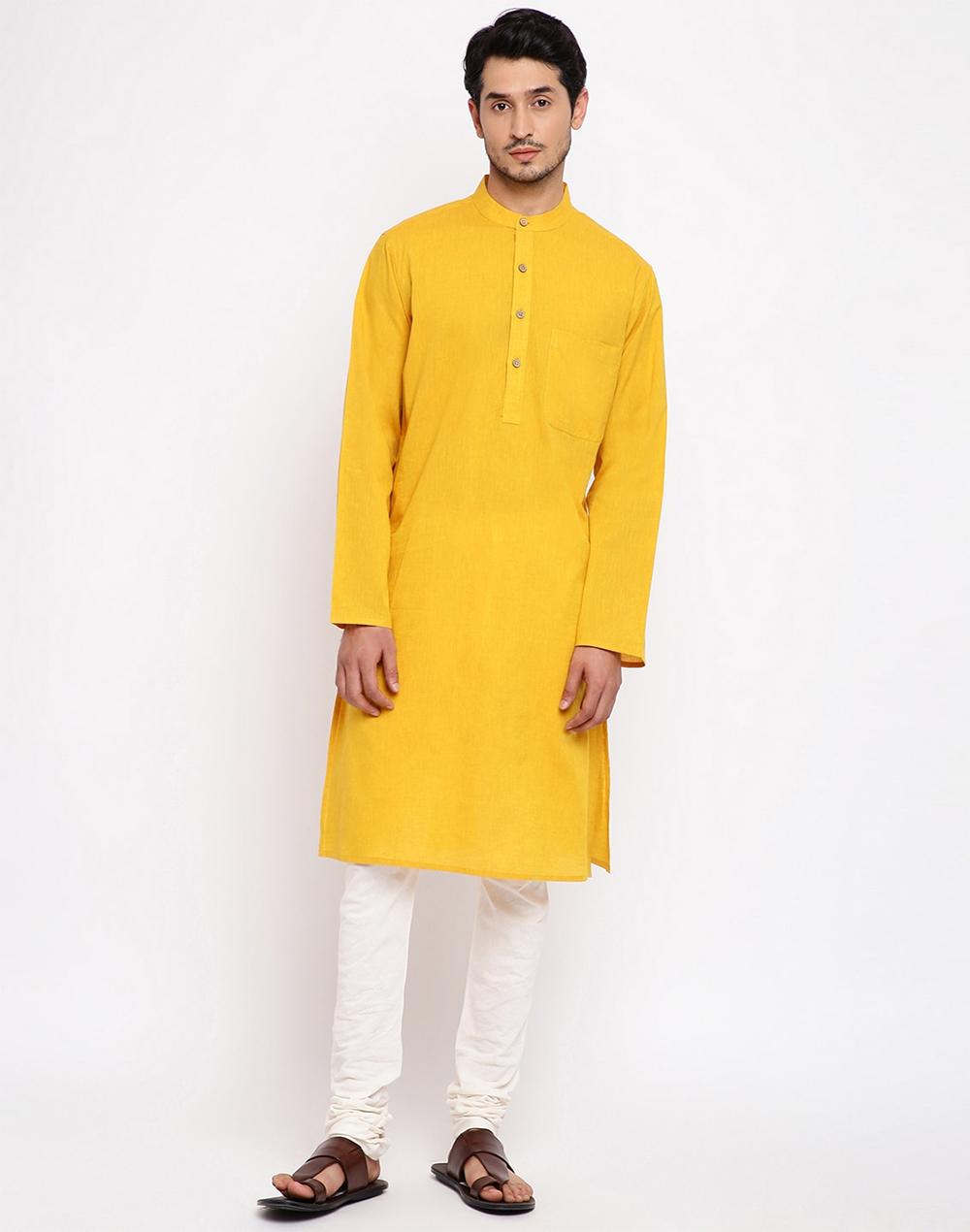 cotton slim fit long kurta