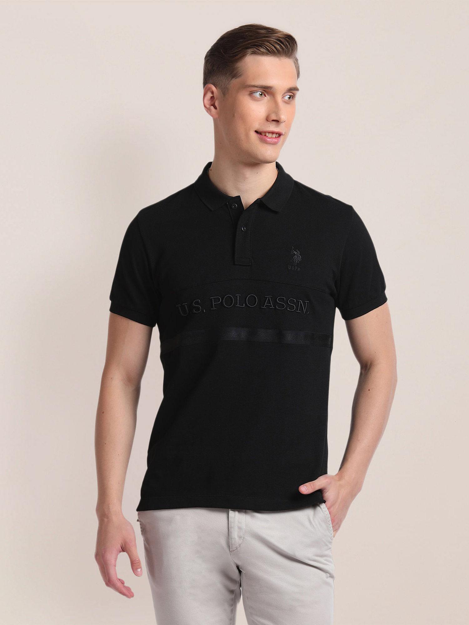 cotton slim fit polo t-shirt