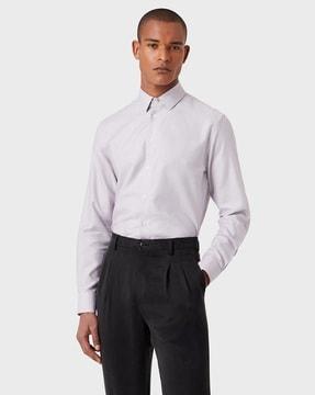 cotton slim fit shirt