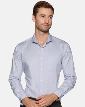 cotton slim fit shirt