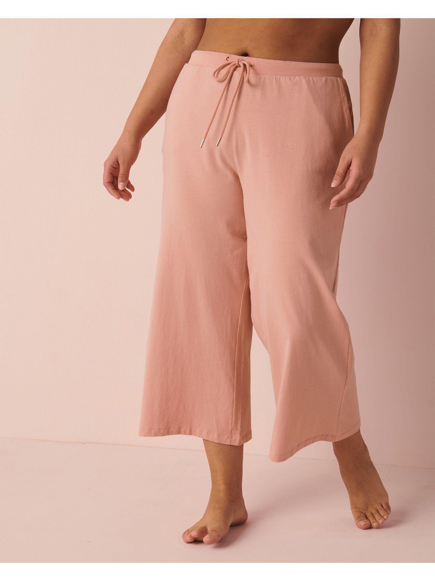 cotton spandex pant - pink