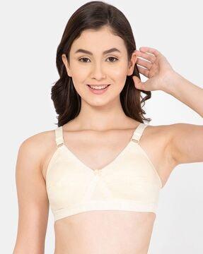 cotton t-shirt bra with adjustable straps