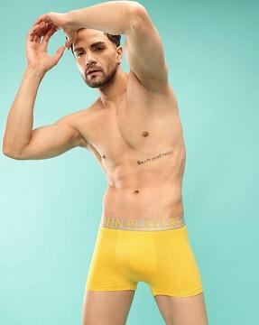 cotton trunks with contoured crotch