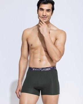 cotton trunks with contoured crotch