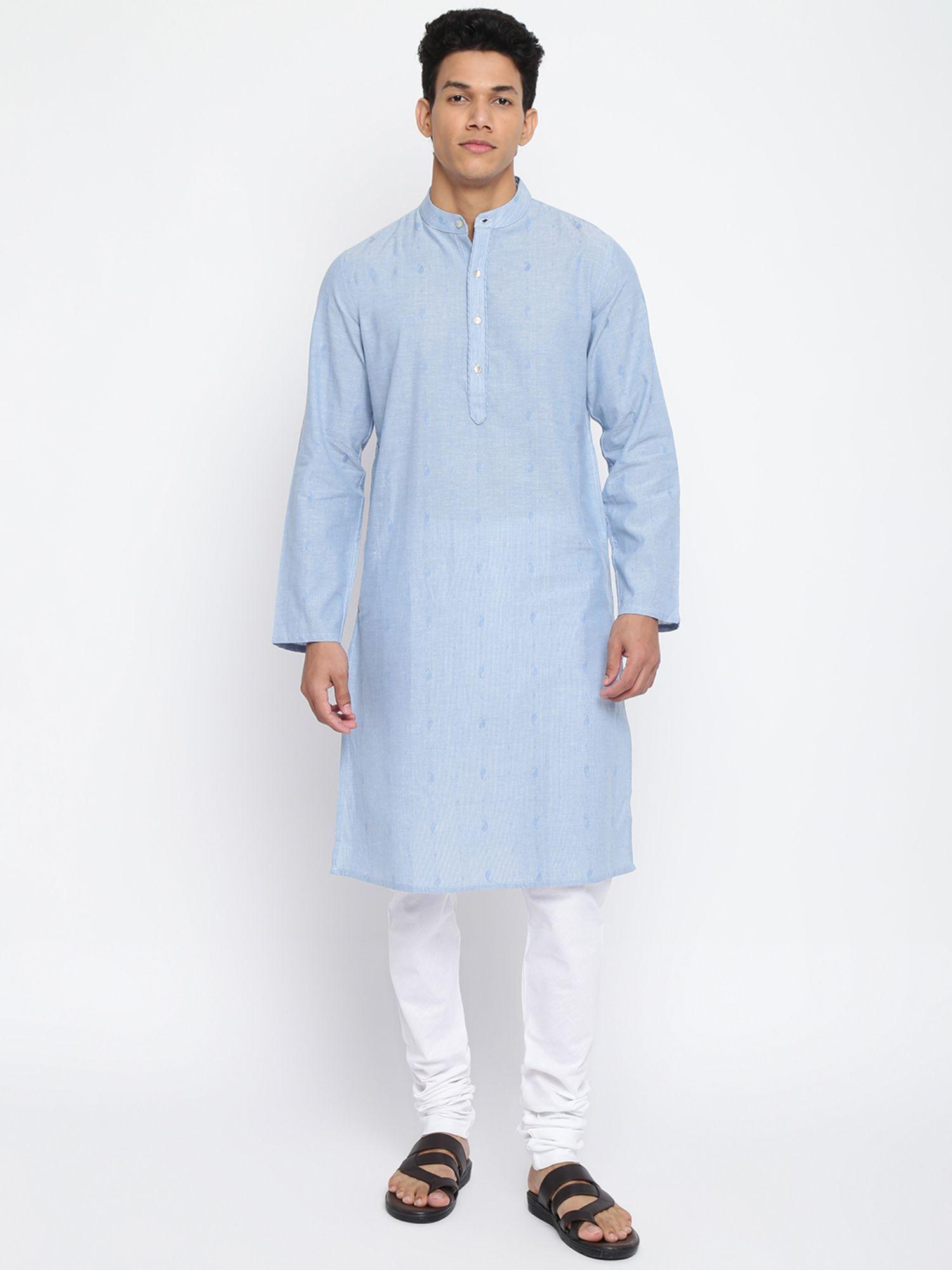 cotton woven long kurta