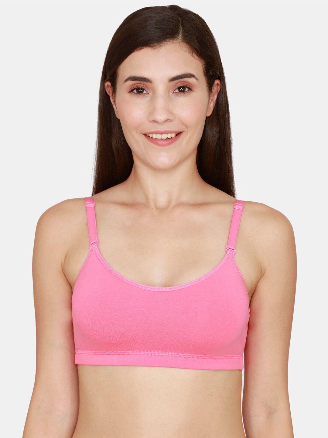 coucou by zivame pink everyday bra