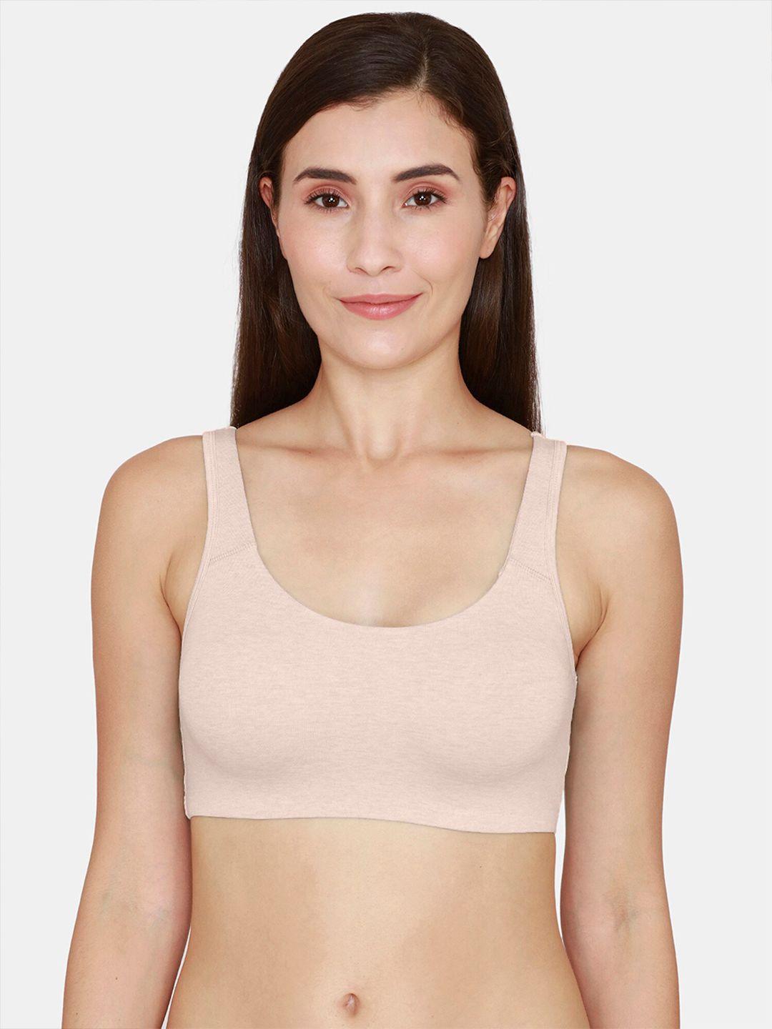 coucou by zivame pink non padded non-wired bra