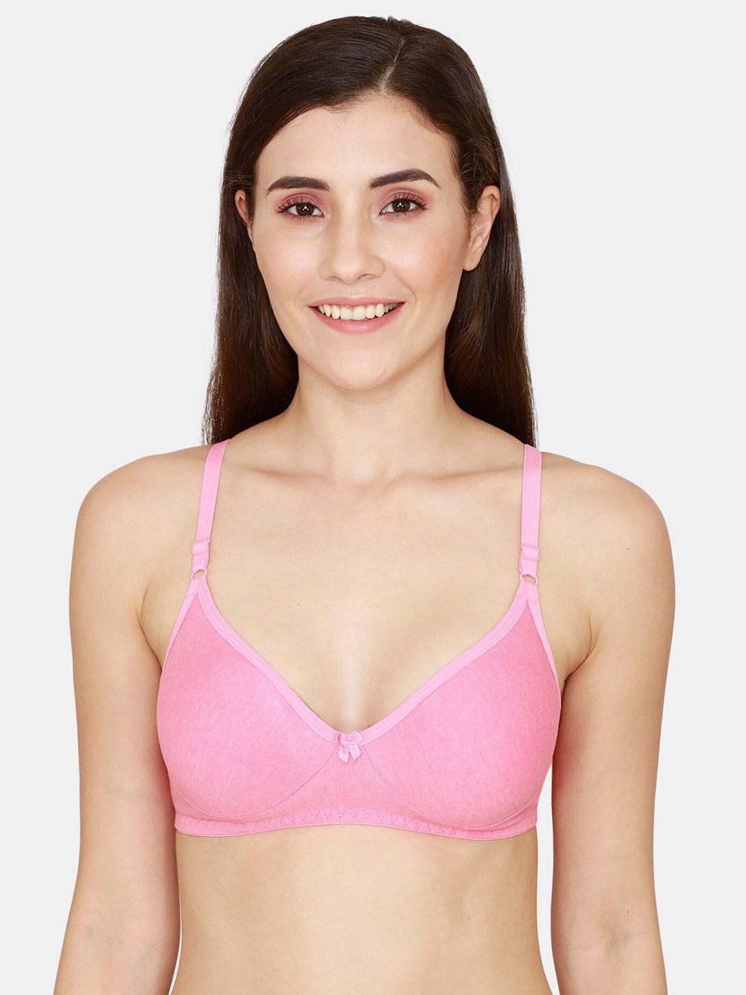 coucou by zivame pink t-shirt bra