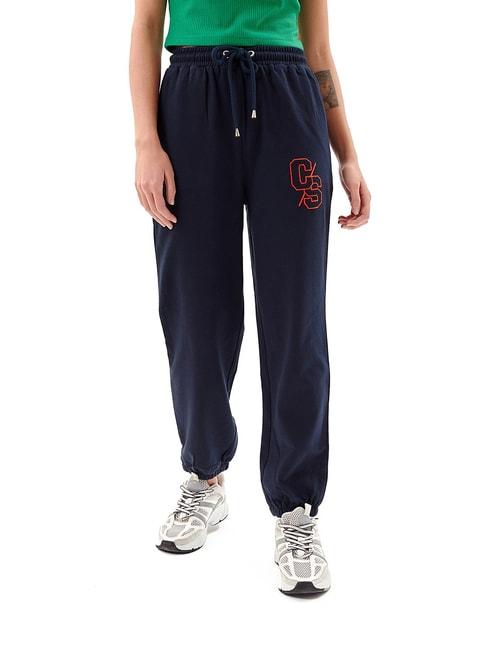 cover story navy joggers