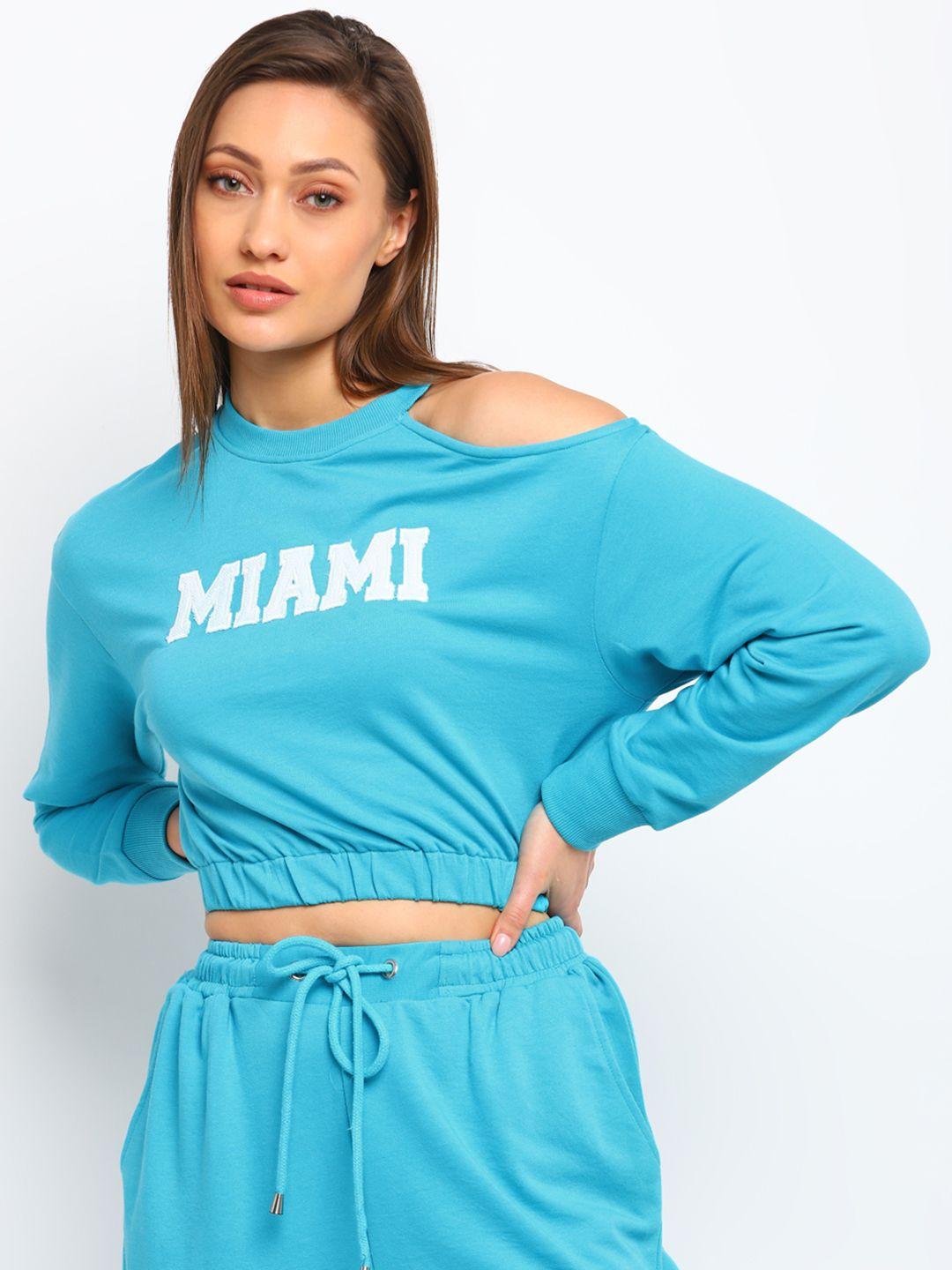 cover story cut-out sweatshirt