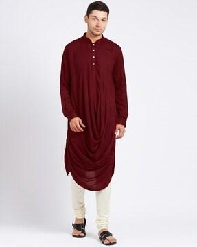 cowl style full sleeve  kurta