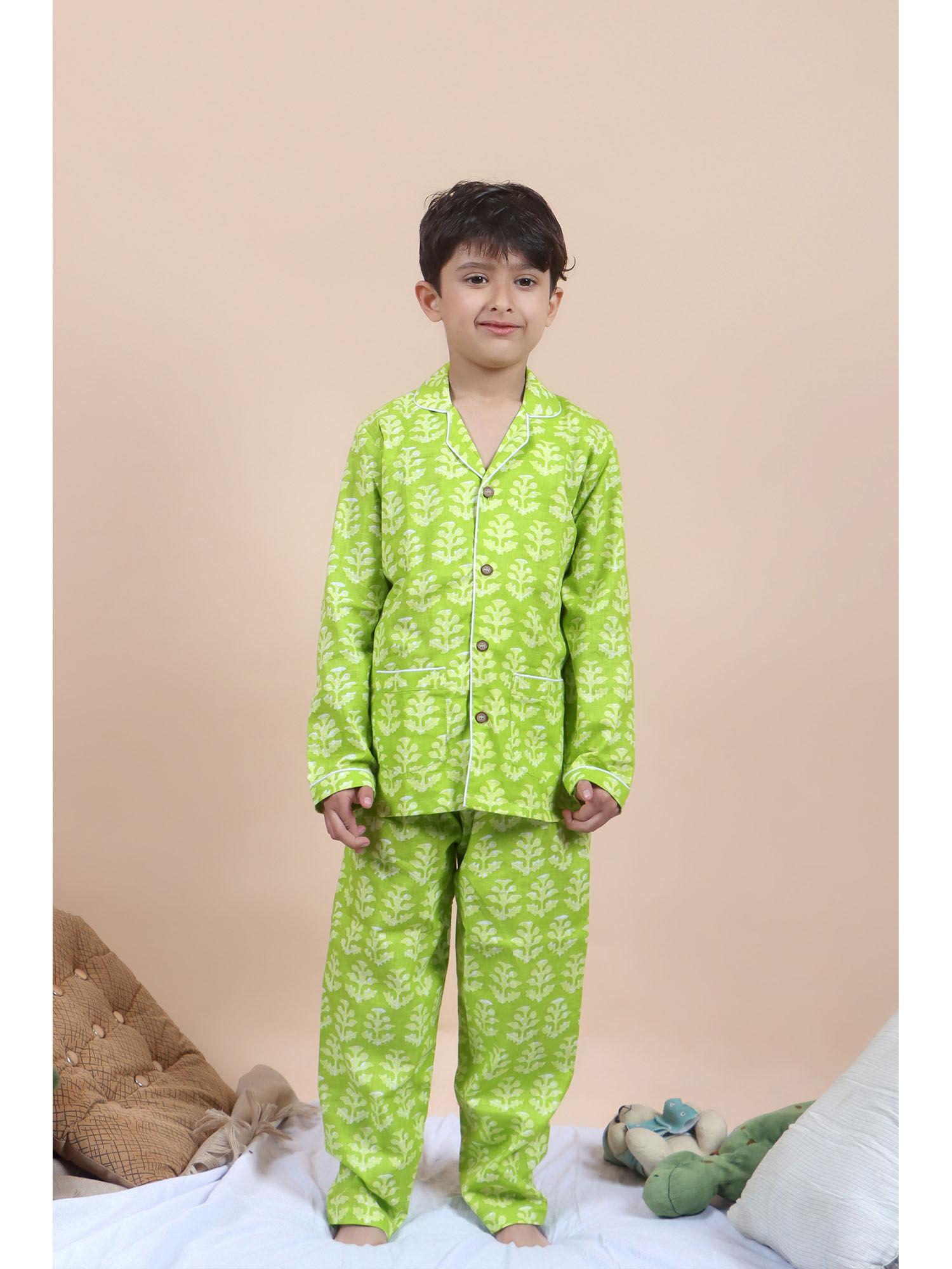 cozy cotton shirt and pants (set of 2)