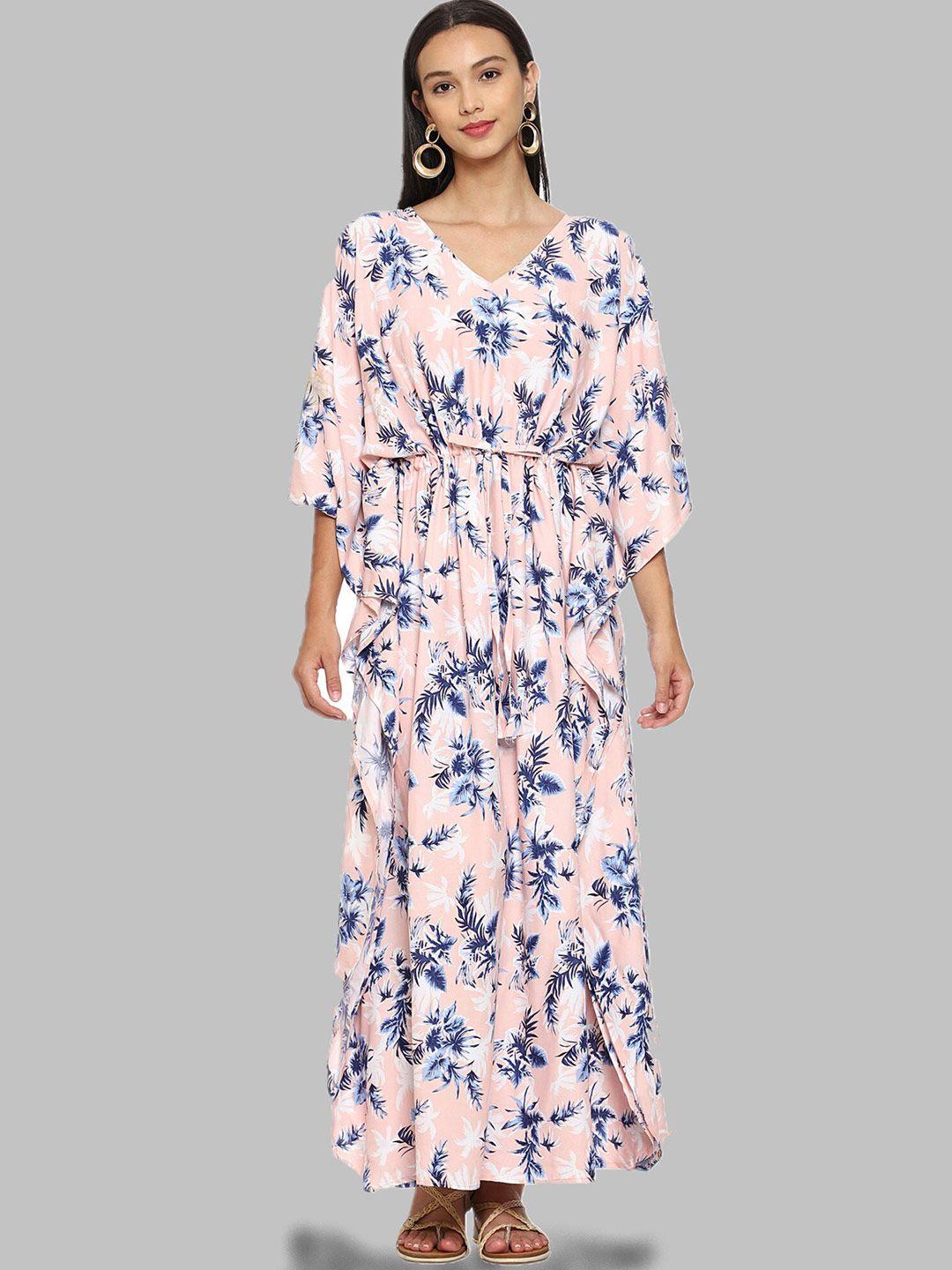 craftbazar floral print maternity maxi dress