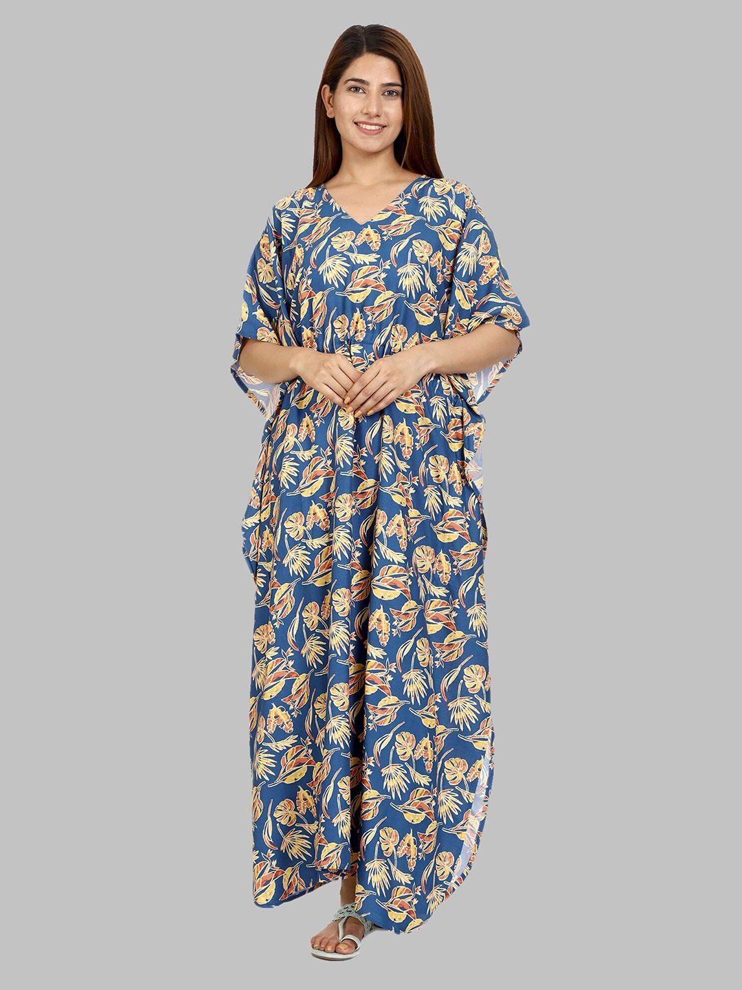 craftbazar floral print maternity maxi dress