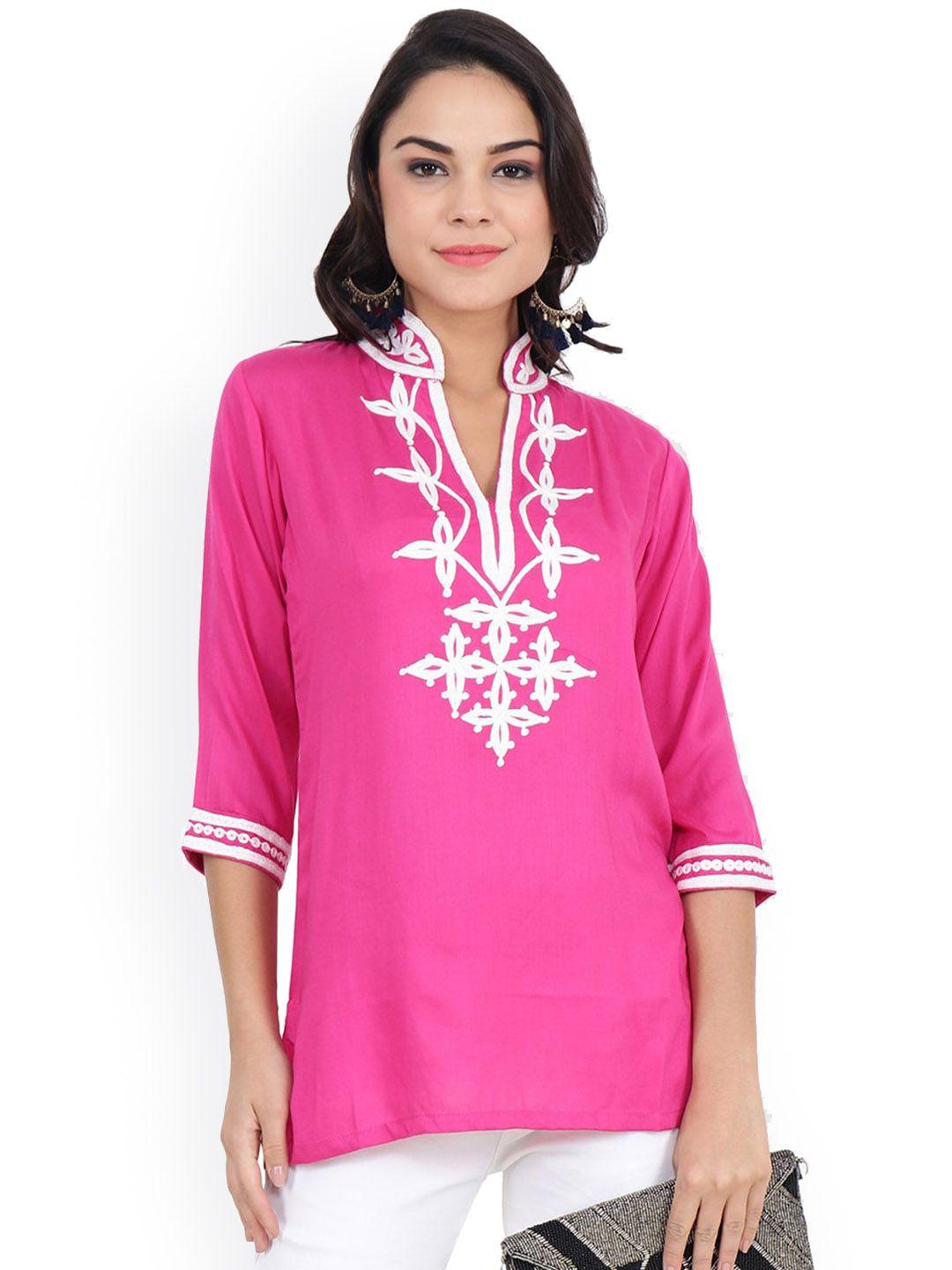 craftbazar women thread work kurta