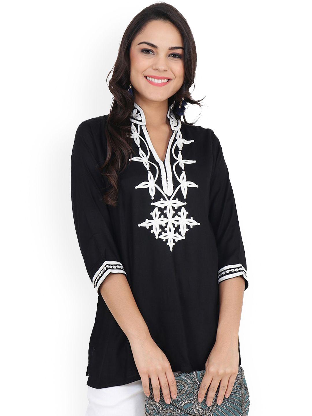 craftbazar women thread work kurta