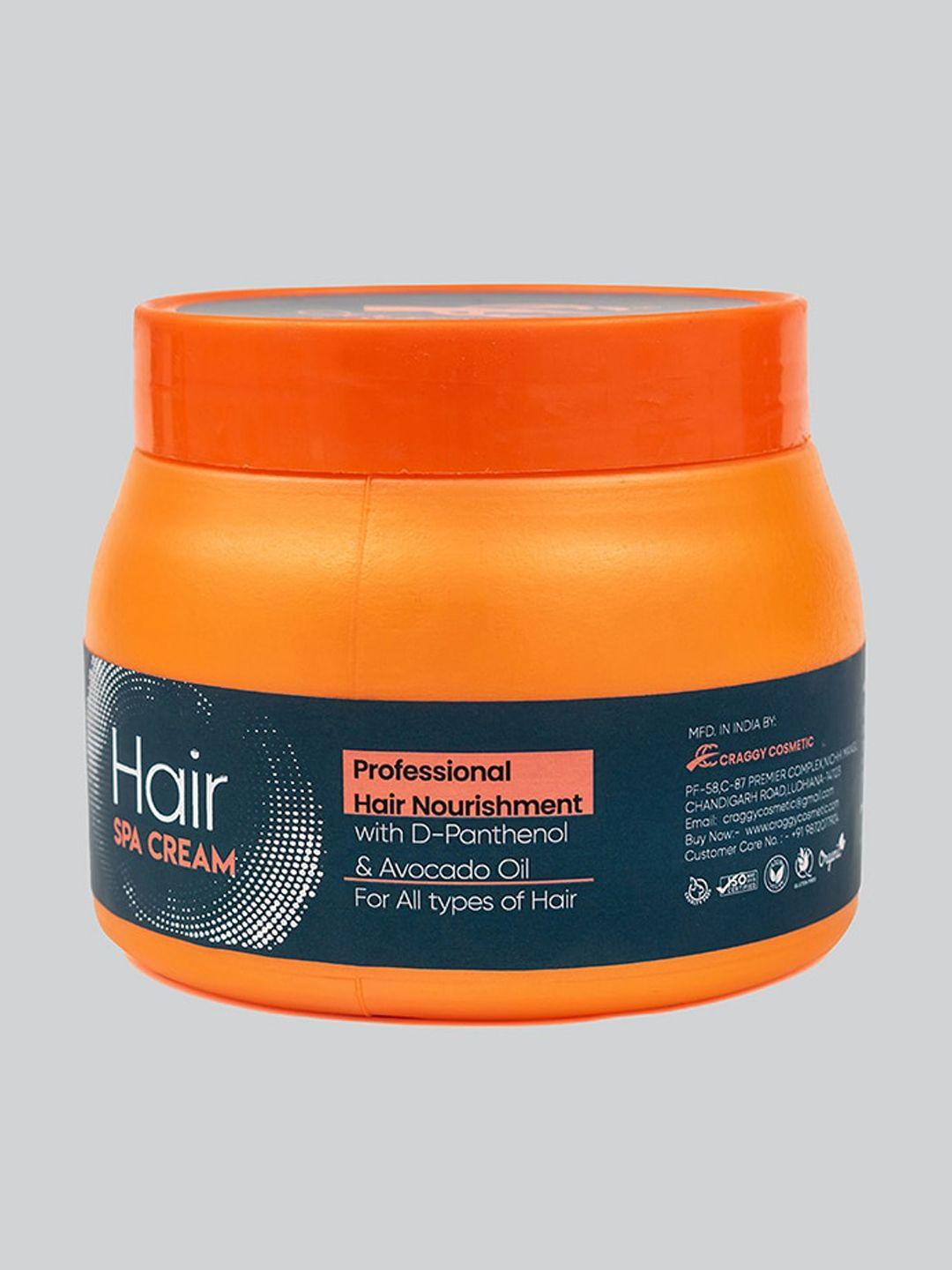 craggy cosmetic professional hair nourishment spa cream with avocado oil - 500 g