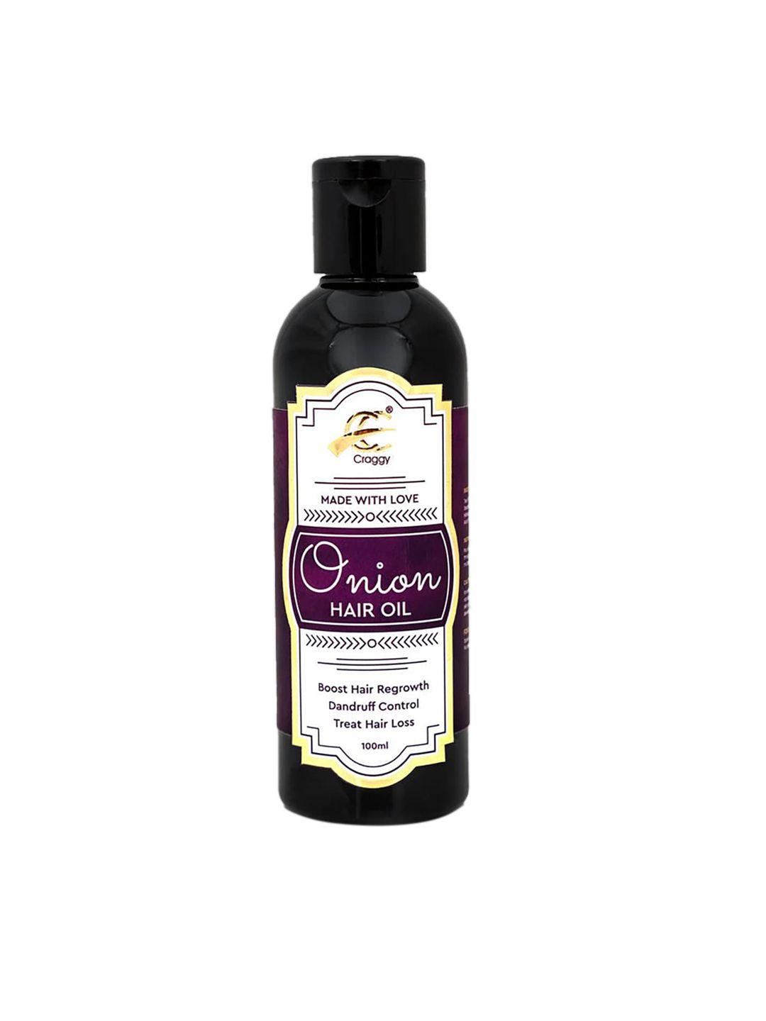 craggy cosmetic natural onion hair oil, 100 ml