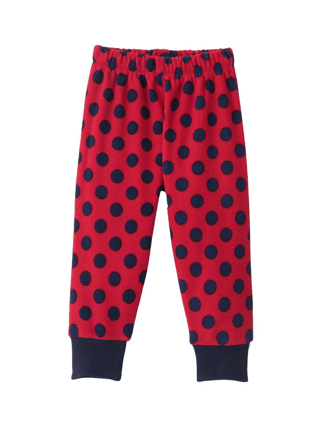 crayonflakes kids polka dot printed joggers